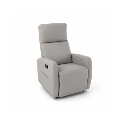 160 Wide-Angle Manual Power Lift Recliner – Light Grey