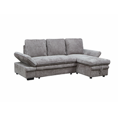 Reversible Corner Sofa Bed - Grey
