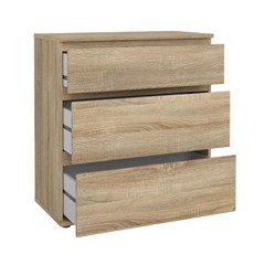 Nova Chest 3 Drawers Oak