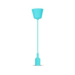 E27 Pendant Holder Light Blue