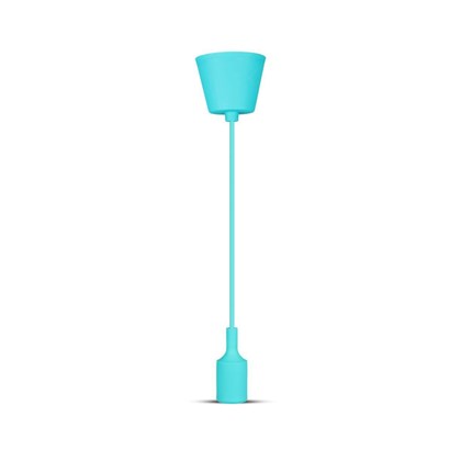 E27 Pendant Holder Light Blue