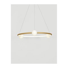 LED Pendant Ceiling Light - Satin Gold