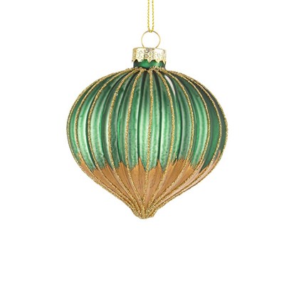 Modish Green Gold Ornament