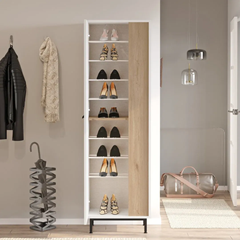 Shoe Rack Cabin in White