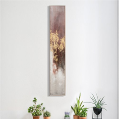 Slim Variation of Gold & Rose 27x152 cm