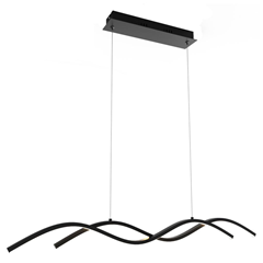 LED Suspension LOARA 27W Black 3000K/4000K/6000K