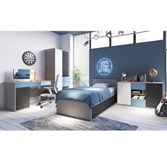 Sideboard 2D2s – White Alpine/Black Pearl/Muted Blue