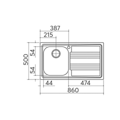 Built In Sink Stainless Steel