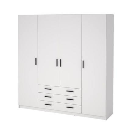 Sprint Wardrobe with 4 doors &  3 drawers