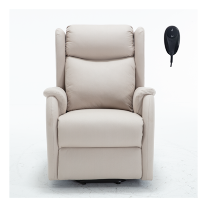 Power Lift Single Recliner – Beige