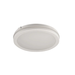 Plastic Ceiling Light IP54 White E27x2