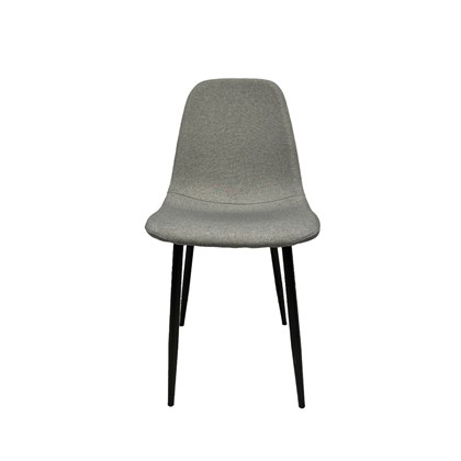 Dining Chair - Grey Polyster