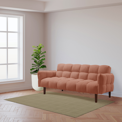 3-seater Sofa Bed With Metal Leg and Tile Sole