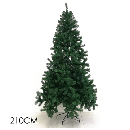 Christmas Tree 210 cm – Green/Dark Green/Natural Tones