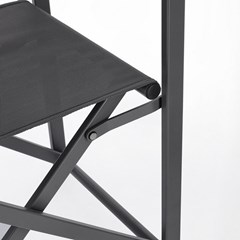 Foldable Armchair - Dark Grey