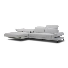 Sofa 2-Seater with CHL Left 3 - Light Grey