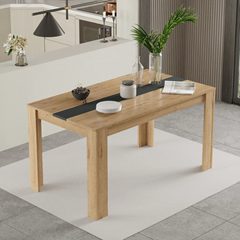 Dining Table - Oak & Anthracite