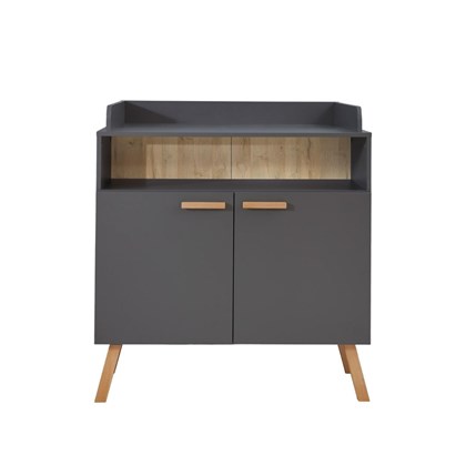 Changing Table Cabinet Grey