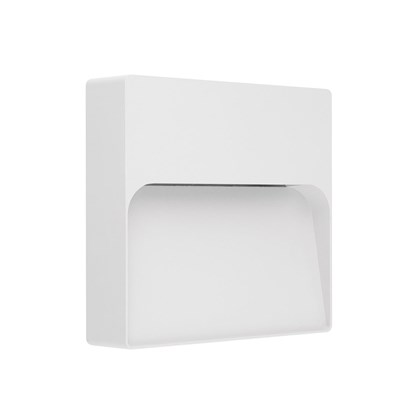 White Plastic  Wall  Light  8W IP65