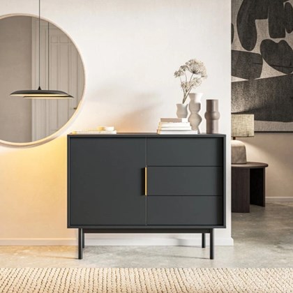 Viva Sideboard Black 104cm