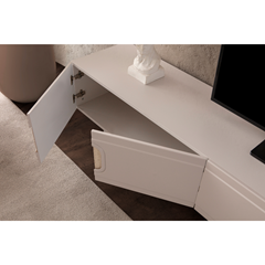 TV Unit Top & Bottom – Sand Grey