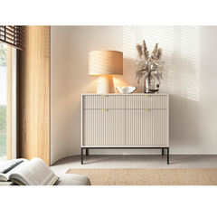 Sideboard 2 Doors 2 Drawers - Cashmere
