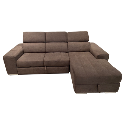 Sofa Bed 2-Seater With Chaise Longue Right 00527-R11