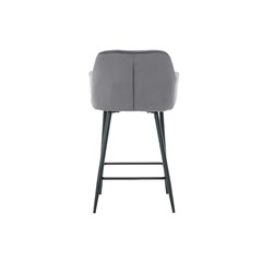 Dark Grey Barstool with Arms