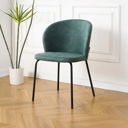 Dining Chair Fabric - Petrol Blue