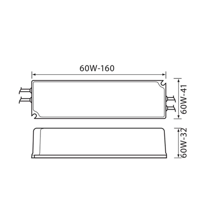 Supply SPD Slim LED Driver 60W IP67