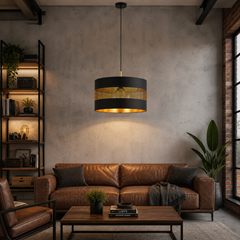 Pendant Lamp – Black & Gold