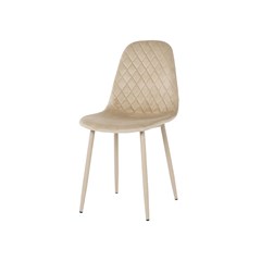 Dining Chair – Light Brown & Taupe Legs