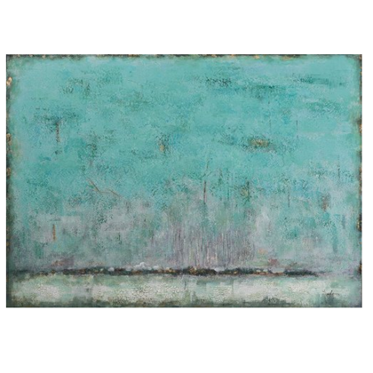 Harmony Turquoise Acryl Painting 100X140