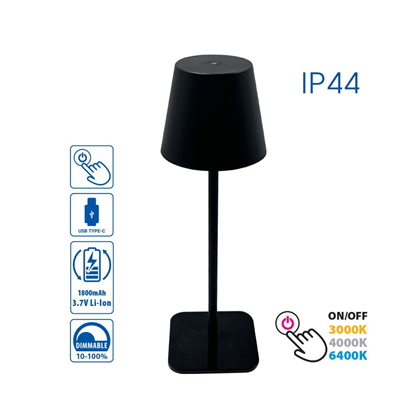 Frida LED Table Lamp – Black