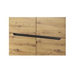 Cabinet 2 Doors 2 Drawers – Artisan Oak