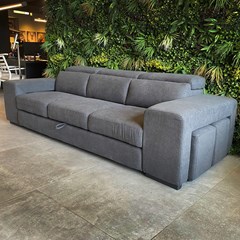 Sofa Bed 3 Seater - Dark Grey