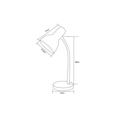 Table Lamp – Black/Black