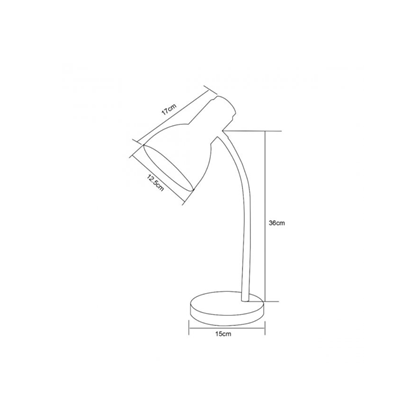 Table Lamp – Black/Black