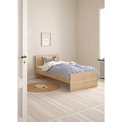 Naia Bed 90X190 - Jackson Hickory