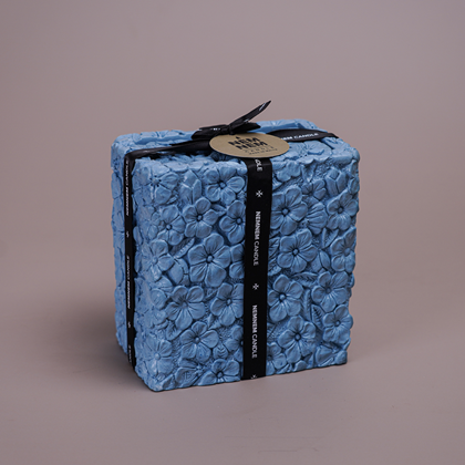 Square Fjura XL – Blue Lavender & Mint