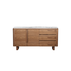 Sideboard - Ceramic Marble Top and Walnut