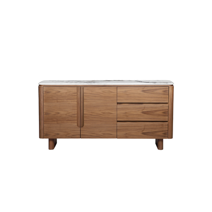 Sideboard - Ceramic Marble Top and Walnut