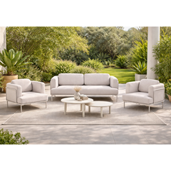 Aluminium Outdoor Set – Sunproof Beige