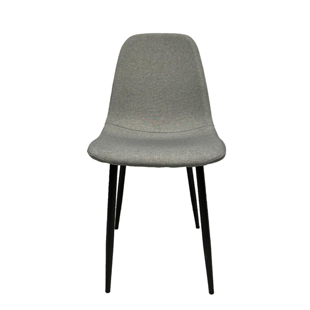 Dining Chair - Grey Polyster
