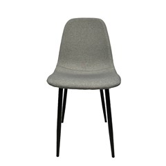 Dining Chair - Grey Polyster