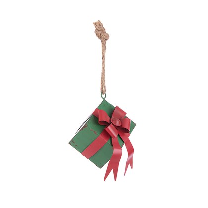 Grace Bell Met Gift Box Ornament