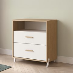 Chest of Drawers – Brown & White