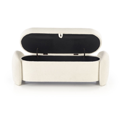 Bench With Storage Cream