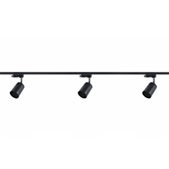 4 Wire Complt Track Set 3M Blk W 3Spots