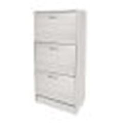 Shoes Cabinet 3 Doors in White